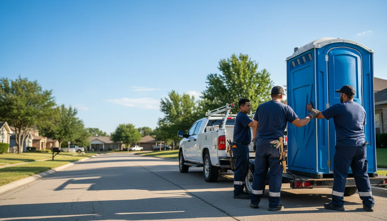 Portable Toilet Rental in Burrton, KS near me